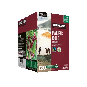 Organic Pacific Bold Fair Trade Coffee K-Cup Pods